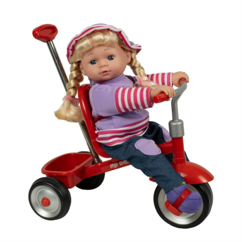 Kid Concepts 12-Inch Baby Doll With Trike