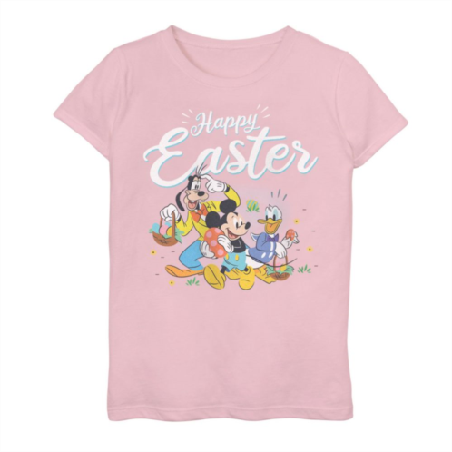 Girls 7-16 Disney Mickey And Friends Happy Easter Graphic Tee