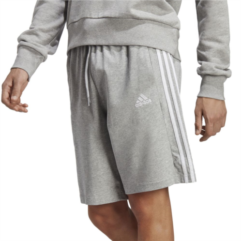 Mens adidas Essentials Jersey 3-Stripes Shorts