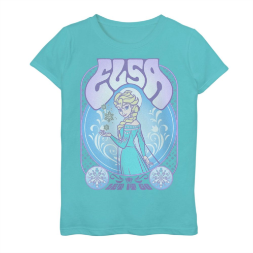 Licensed Character Disneys Frozen Girls 7-16 Elsa Graphic Tee