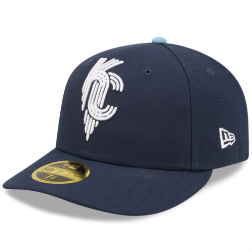 Mens New Era Navy Kansas City Royals 2022 City Connect Low Profile 59FIFTY Fitted Hat