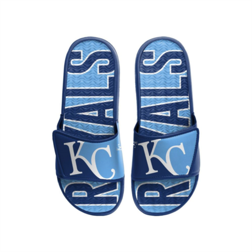 Unbranded Mens FOCO Kansas City Royals Logo Gel Slide Sandals