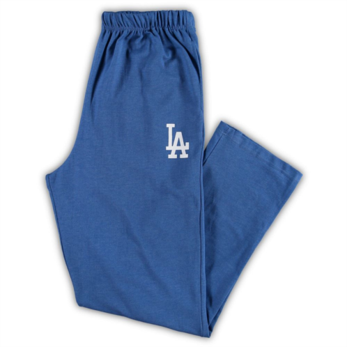 Unbranded Mens Heathered Royal Los Angeles Dodgers Big & Tall Pajama Pants