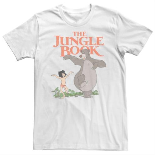 Licensed Character Big & Tall Disney The Jungle BookMowgli And Baloo Poster Tee