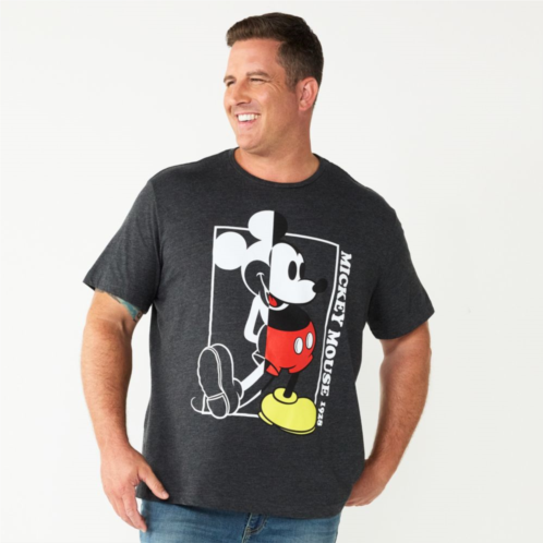 Licensed Character Big & Tall Mickey Mouse Graphic Tee