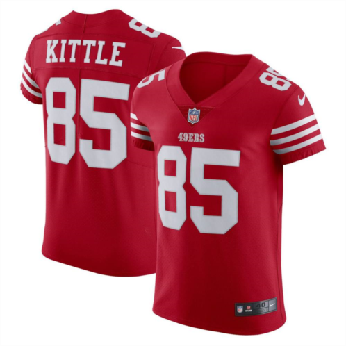 Nitro USA Mens Nike George Kittle Scarlet San Francisco 49ers Vapor Elite Jersey