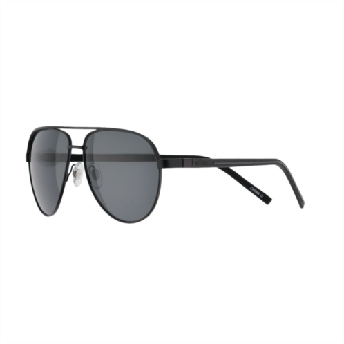 Dockers Mens Shiny Black 58mm Sunglasses