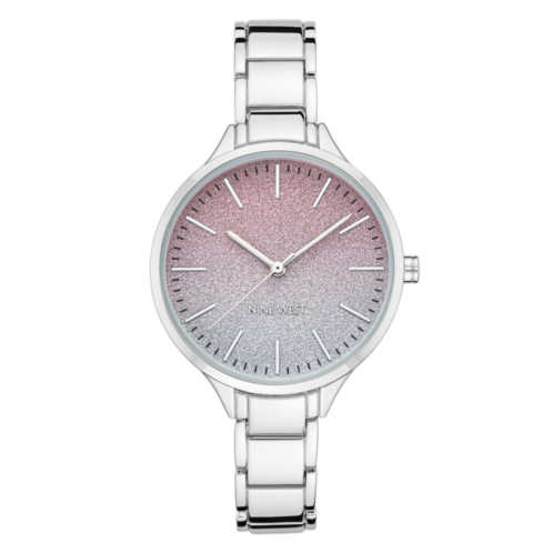 Nine West Womens Bracelet Watch with Ombre Dial