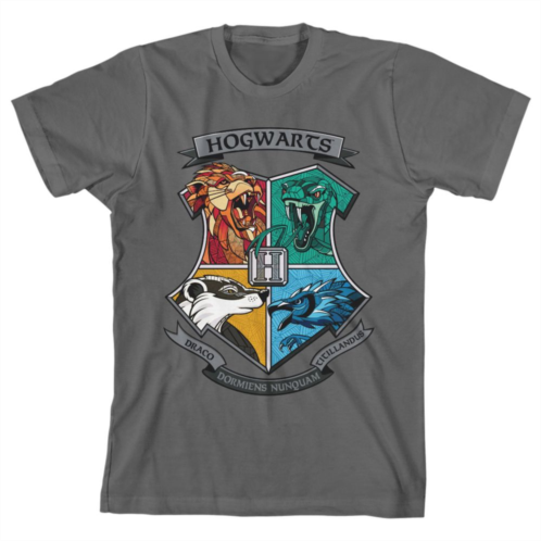 Licensed Character Boys 8-20 Harry Potter Hogwarts School Graphic Tee