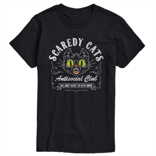 License Big & Tall Scaredy Cats Tee