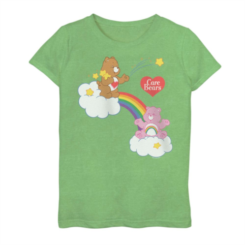 Licensed Character Girls 7-16 Care Bears Cloud Play Figures Graphic Tee