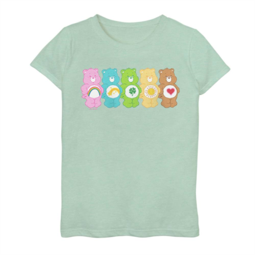 Licensed Character Girls 7-16 Care BearsLine Group Graphic Tee