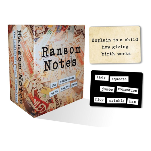 Front Porch Classics Ransom Notes: The Ridiculous Word Magnet Game