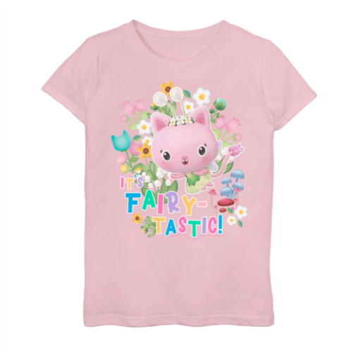 Licensed Character Girls 7-16 Gabbys Dollhouse Kitty Fairy Its Fairy-Tastic Graphic Tee