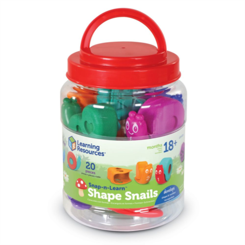 Learning Resources Snap-N-Learn Shape Snails