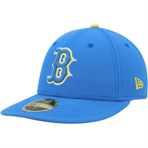 Mens New Era Light Blue Boston Red Sox City Connect 59FIFTY Fitted Hat