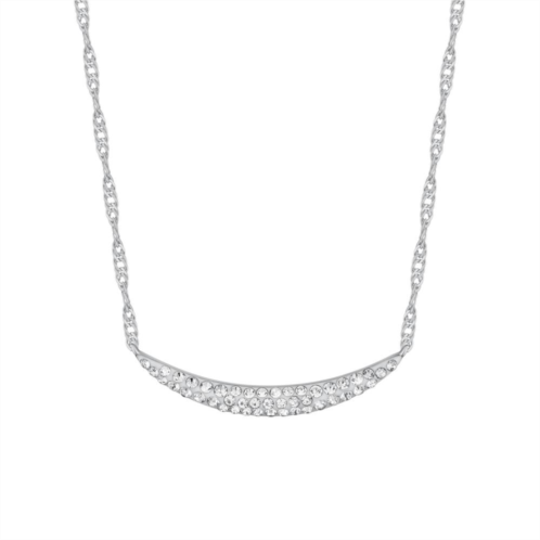 Chrystina Crystal Smile Necklace