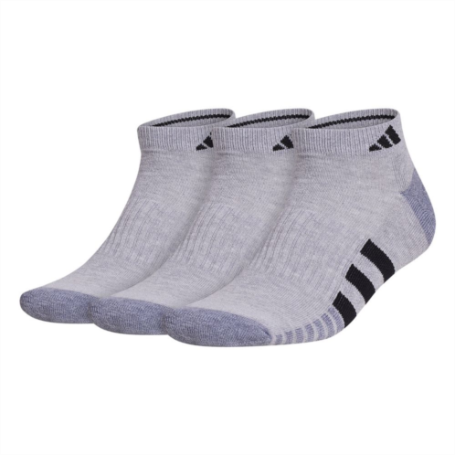 Mens adidas Cushioned 3.0 3-Pack Low Cut Socks
