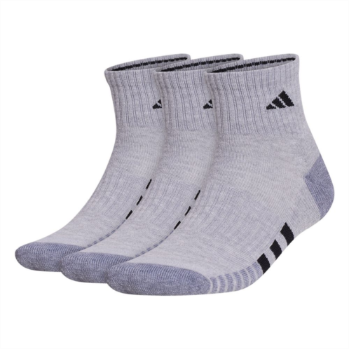 Mens adidas Cushioned 3.0 3-Pack Quarter Socks