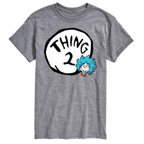 Licensed Character Big & Tall Dr Seuss Thing Two Tee