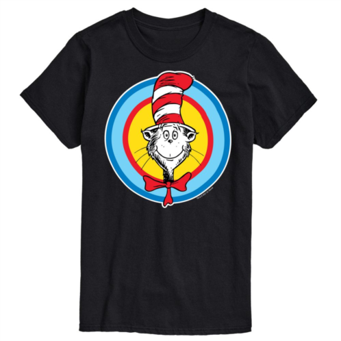 License Big & Tall Dr Seuss Cat In Hat Smile Tee