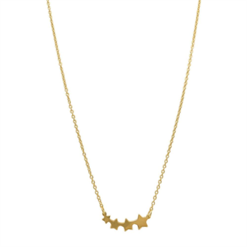 Adornia 14k Gold Plated Starburst Necklace