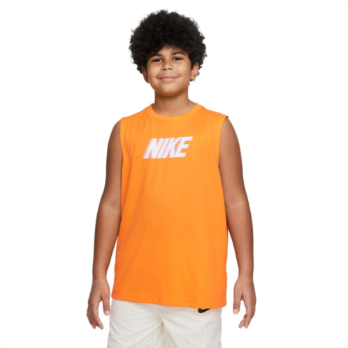 Boys 8-20 Nike Logo Muscle Tank Top