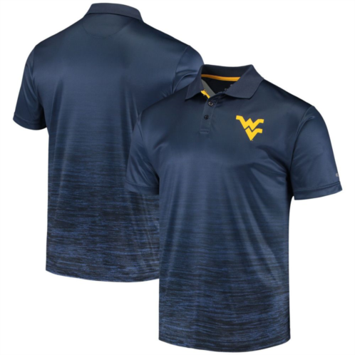 Mens Colosseum Navy West Virginia Mountaineers Marshall Polo