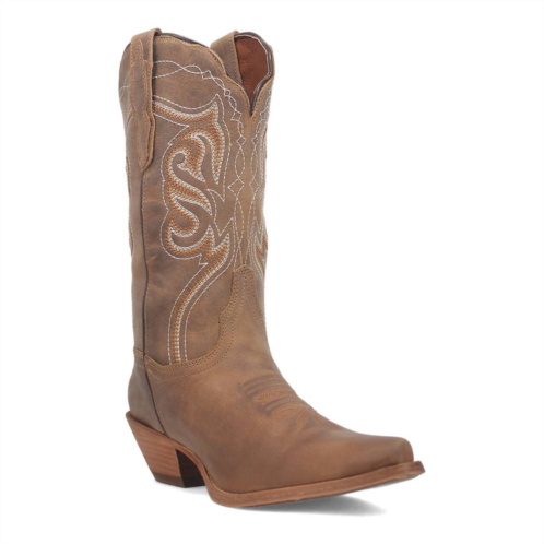 Dan Post Karmel Womens Leather Cowboy Boots