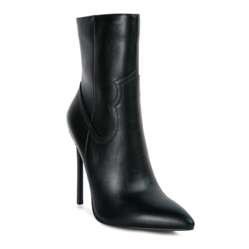 London Rag Jenner Womens Heeled Ankle Boots