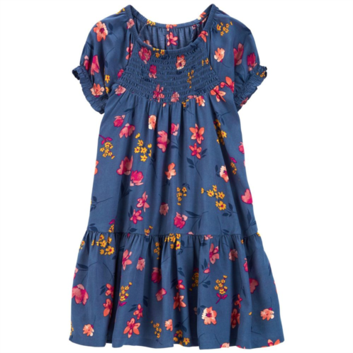 Toddler Girl Carters Floral Tiered Dress