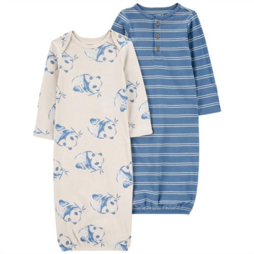 Baby Boy Carters 2-Pack Sleeper Gowns