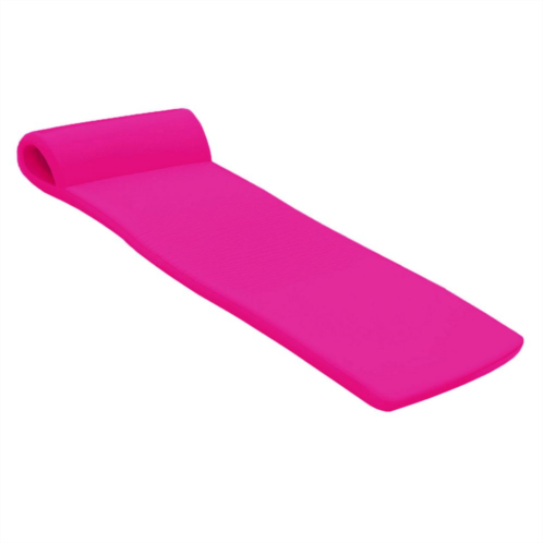 TRC Recreation Sunsation 1.75 Thick Foam Lounger Raft Pool Float, Flamingo Pink