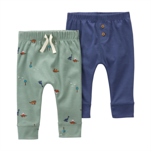 Baby Boy Carters 2-Pack Dinosaur Pull-On Pants