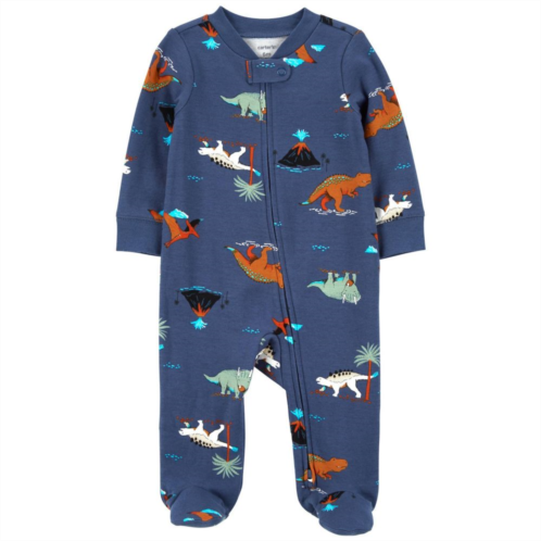 Baby Boy Carters Dinosaurs 2-Way Zip Sleep & Play