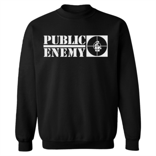 Licensed Character Mens Public Enemy Logos Sweatshirt