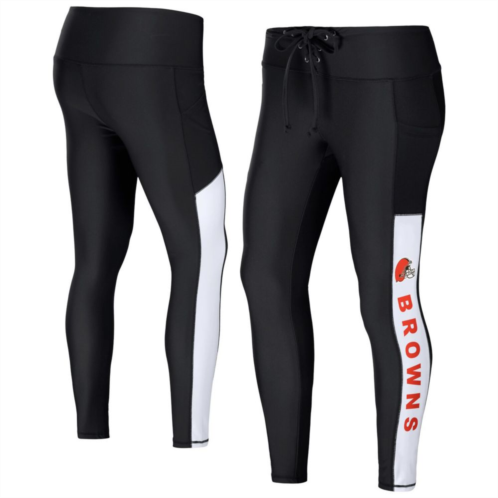 Womens WEAR by Erin Andrews Black Cleveland Browns Leggings