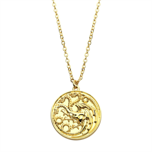 DC Comics House of The Dragon Targaryen House Sigil Medallion Necklace