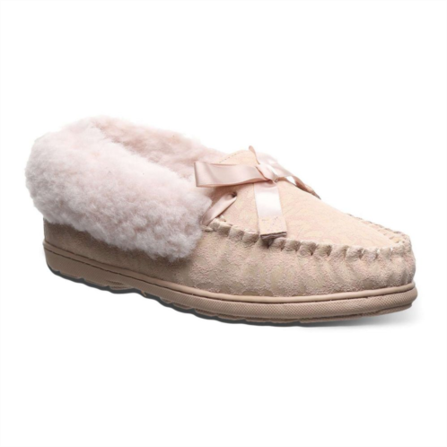 Bearpaw Indio Exotic Womens Suede Moccasin Slippers
