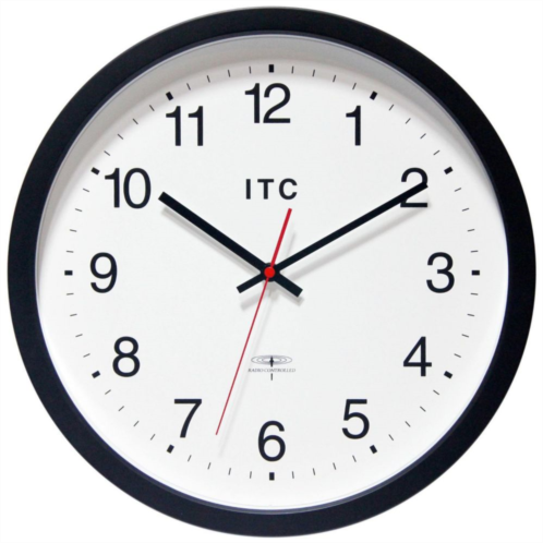 Infinity Instruments ITC Time Keeper Round Wall Clock