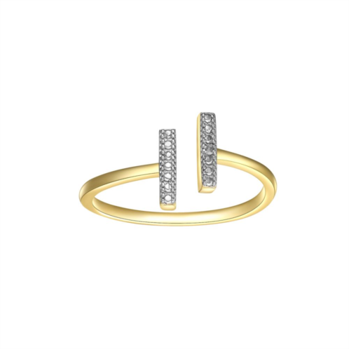 Sarafina Diamond Accent Open Band Ring