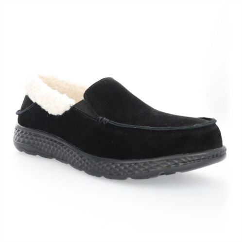 Propet Britt Womens Suede Moccasin Slippers