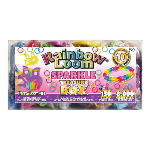 Rainbow Loom Sparkles Treasure Box Bracelet Making Kit
