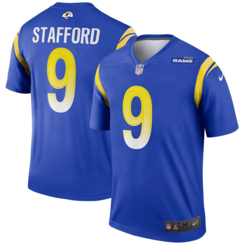Mens Nike Matthew Stafford Royal Los Angeles Rams Legend Jersey