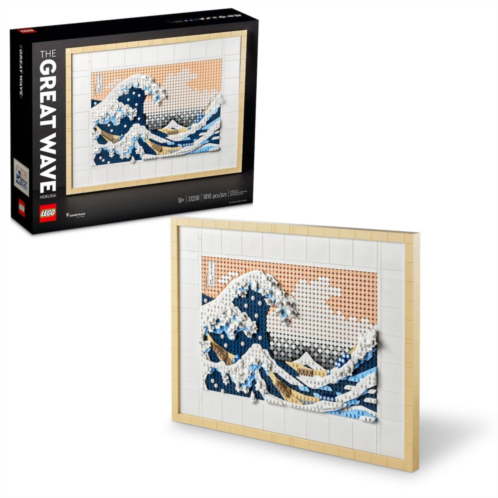 LEGO Art Hokusai The Great Wave 31208 Building Kit (1,810 Pieces)