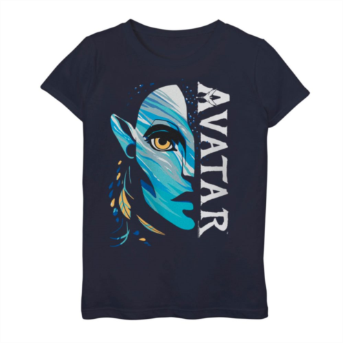 Licensed Character Girls 7-16 Avatar 2 Head Strong Neytiri Picture Tee