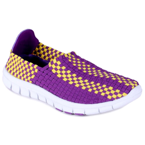 NCAA LSU Tigers Woven Slip-On Unisex Shoes