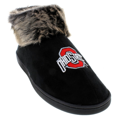NCAA Ohio State Buckeyes Faux-Fur Slippers