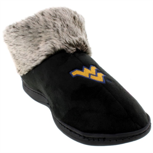 NCAA West Virginia Mountaineers Faux-Fur Slippers