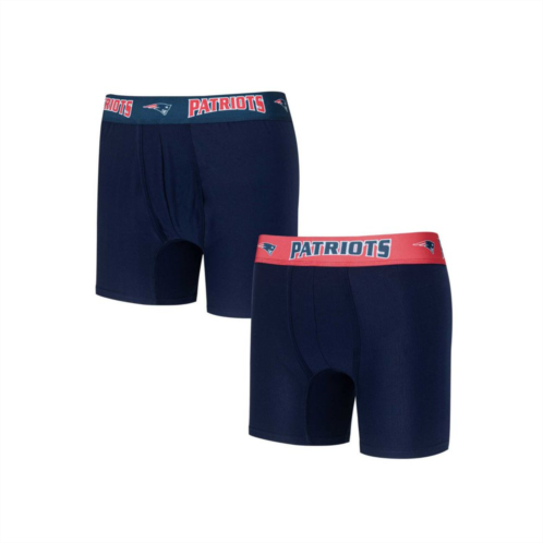 Unbranded Mens Concepts Sport Navy/Red New England Patriots 2-Pack Boxer Briefs Set